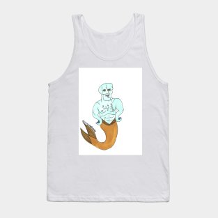 Handsome SquidMerMan Tank Top